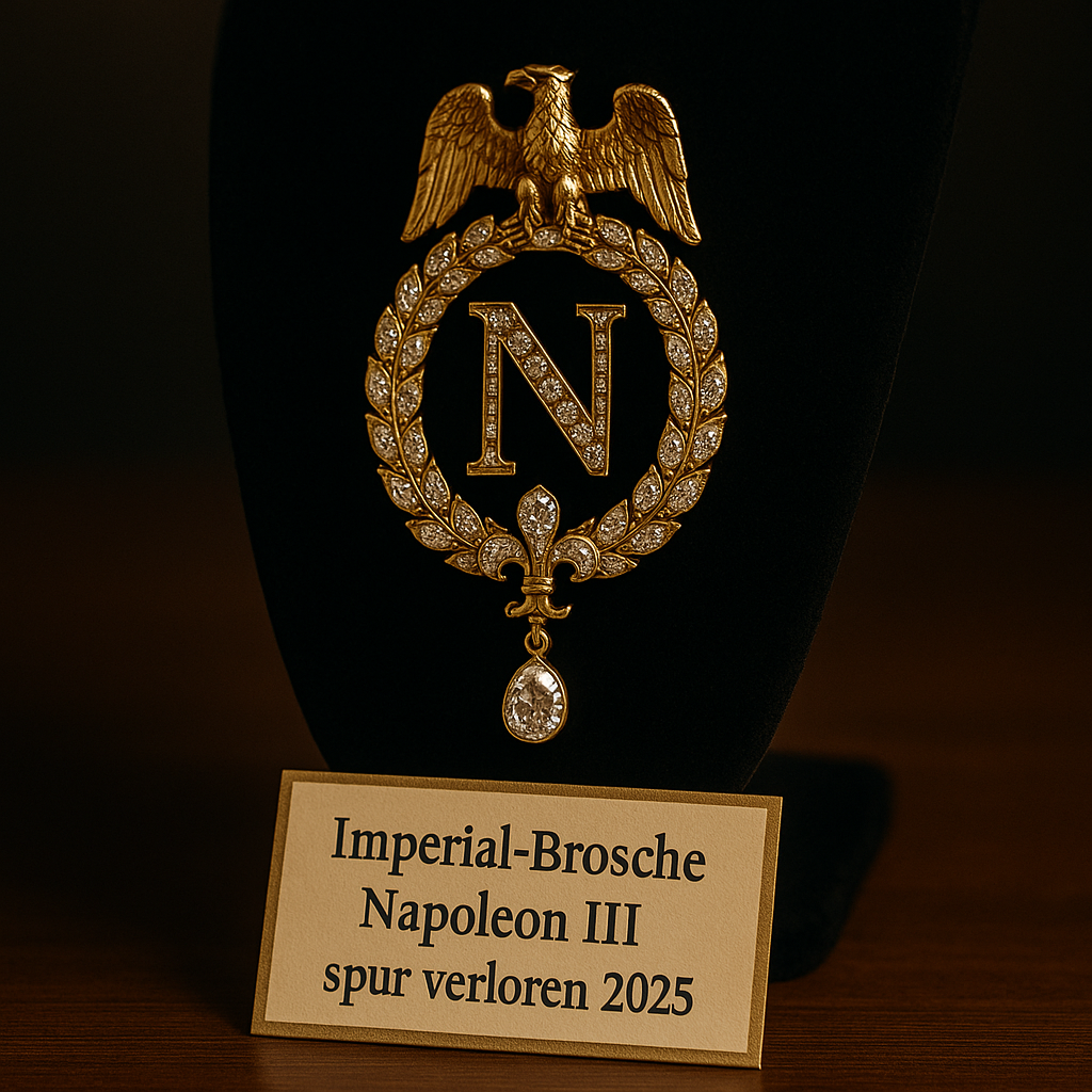 Imperial-Brosche Napoleon III – „Spur verloren“