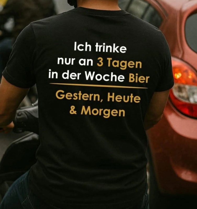 T-Shirt mit Spruch