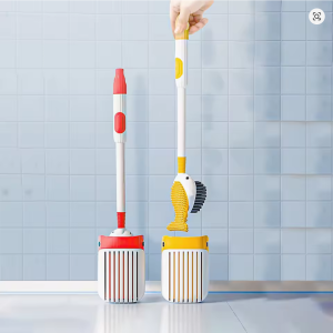 Klobürste mit Halter