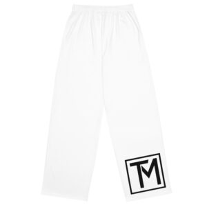 All-over print unisex wide-leg pants